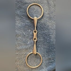 5.5", Loose ring, French link Snaffle bit, Stainless Steek